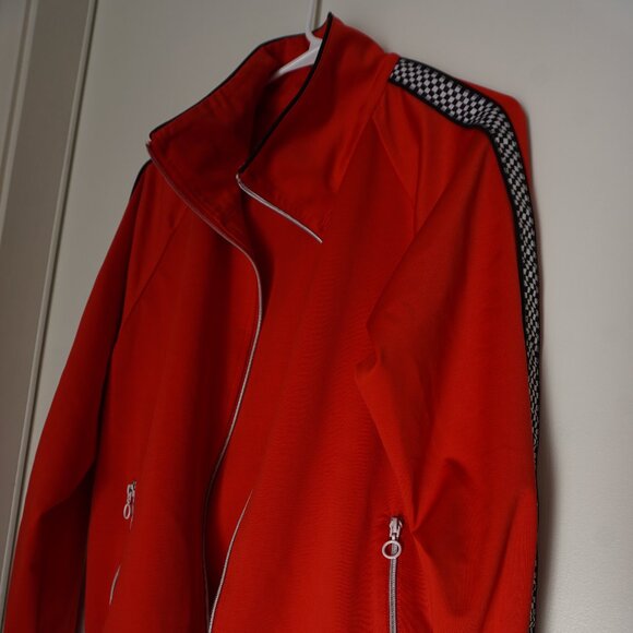 ZARA mens Red zip up sweater - Picture 2 of 5